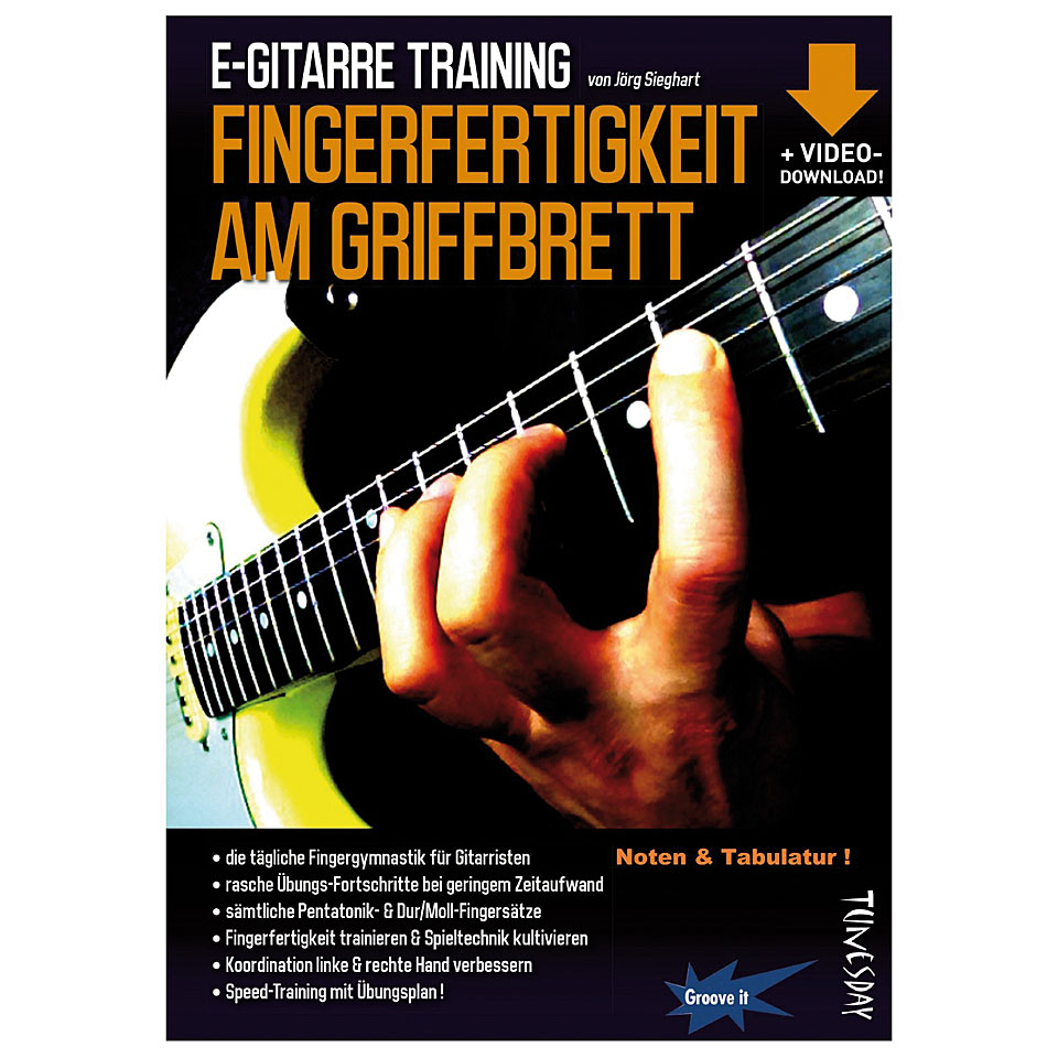 Tunesday E-Gitarre Training - Fingerfertigkeit Lehrbuch Tunesday E-Gitarre Training - Fingerfertigkeit Lehrbuch von Tunesday