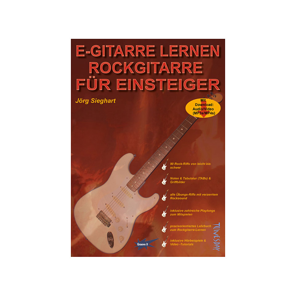 Tunesday E-Gitarre lernen - Rockgitarre für Einsteiger Tunesday E-Gitarre lernen - Rockgitarre für Einsteiger von Tunesday