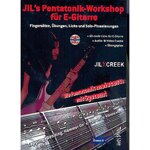 Tunesday Jil&#39;s Pentatonik-Workshop für E-Gitarre Lehrbuch von Tunesday