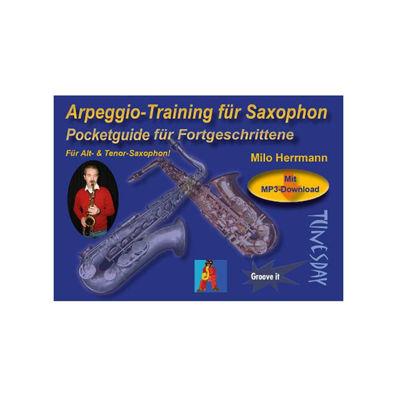 Tunesday Pocketguide - Arpeggio-Training für Saxophon Notenbuch von Tunesday