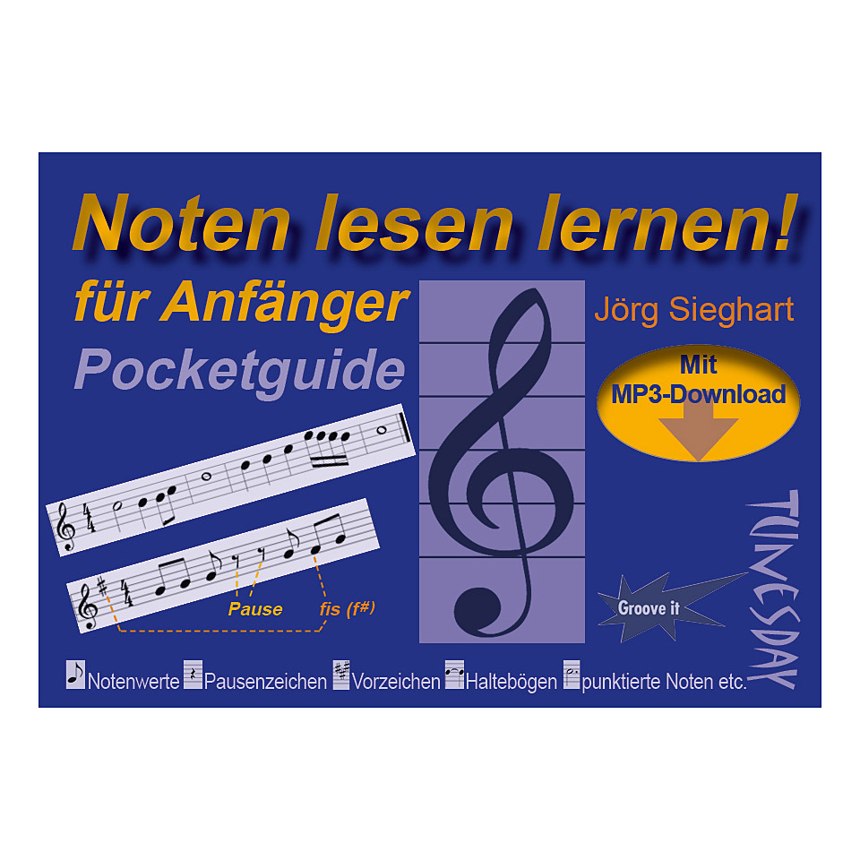 Tunesday Pocketguide - Noten lesen lernen! Lehrbuch von Tunesday