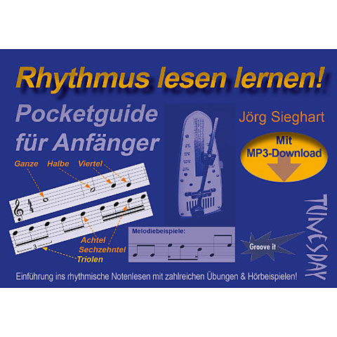 Tunesday Pocketguide - Rhythmus lesen lernen! Lehrbuch Tunesday Pocketguide - Rhythmus lesen lernen! Lehrbuch von Tunesday