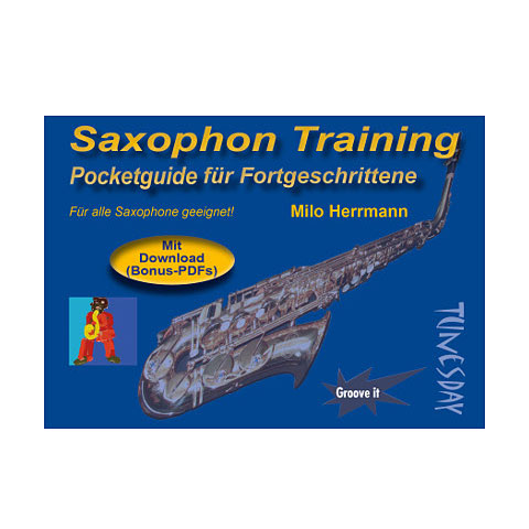 Tunesday Pocketguide - Saxophon Training Notenbuch von Tunesday