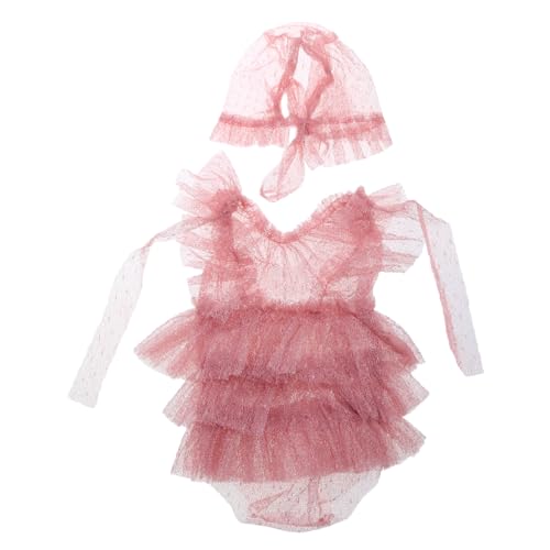 2 Stück/Set Babymütze + Strampler, Overall, Neugeborene, Fotografie-Requisiten, Kleinkinder, Foto-Kostüm, Outfits 2 Stück/Set Babymütze + Strampler, Overall, Neugeborene, Fotografie-Requisiten, Kleinkinder, Foto-Kostüm, Outfits von Tuokend