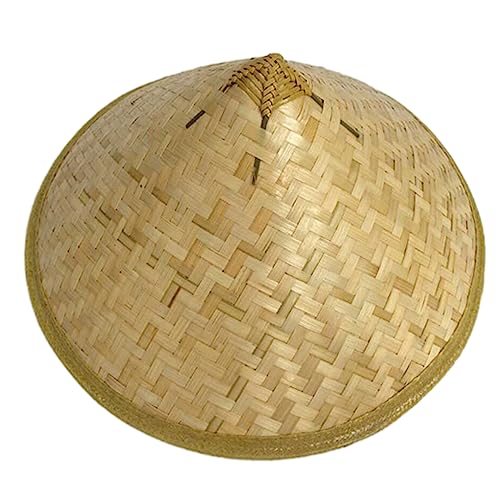 Tuokend Chinesischer Hut für Erwachsene, Uni, Cosplay, Ninja, konische Sonne, handgewebt, Fischerhut, Reis, Bauernhut für Männer und Frauen Tuokend Chinesischer Hut für Erwachsene, Uni, Cosplay, Ninja, konische Sonne, handgewebt, Fischerhut, Reis, Bauernhut für Männer und Frauen von Tuokend