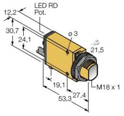 Turck 3029547 Einweg-Lichtschranke SM31EPDQDP 1St. von Turck