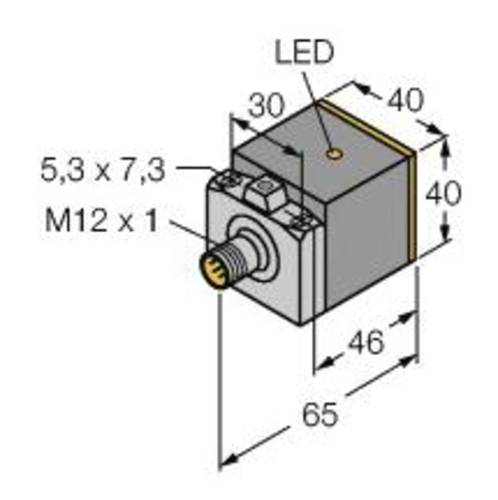 Turck Induktiver Sensor bündig NAMUR BI15-CK40-Y1X-H1141 von Turck