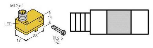 Turck Magnetfeldsensor PNP BIM-NST-AP6X-H1141 von Turck