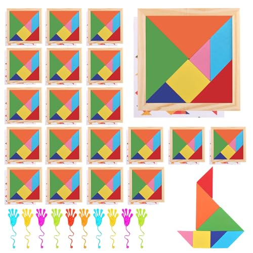 Tangram Kinder Holz Puzzle 20Pcs Kleine Mitbringsel Give Aways Mitgebsel Kindergeburtstag Schule + 10 Klatschhand Travel Montessori Holzpuzzle Spielzeug Geschenke Gastgeschenke Geburtstag Mini Set Tangram Kinder Holz Puzzle 20Pcs Kleine Mitbringsel Give Aways Mitgebsel Kindergeburtstag Schule + 10 Klatschhand Travel Montessori Holzpuzzle Spielzeug Geschenke Gastgeschenke Geburtstag Mini Set von Turiueba