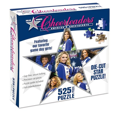TURNER LICENSING Dallas Cowboys Cheerleaders Star Puzzle (8413001) von Turner Licensing