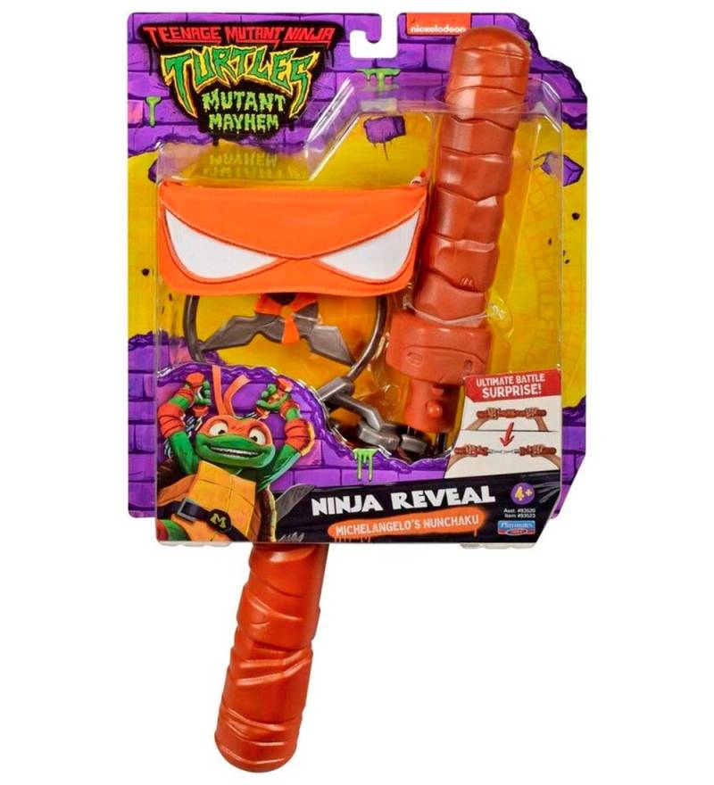 Turtles Kostüm - Ninja-Enthüllung - Michelangelos Nunchaku - Turtles - One Size - Kostüme Turtles Kostüm - Ninja-Enthüllung - Michelangelos Nunchaku - Turtles - One Size - Kostüme von Turtles