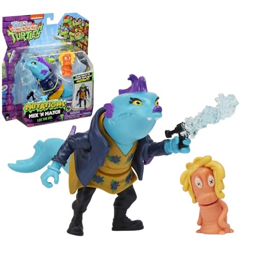 Turtles - Lee The EEL Mix and Match Ninja, 12 cm, Actionfigur, Sammelfigur, bewegliche und Zubehörfigur aus der Serie Tales of The TMNT, für Kinder ab 4 Jahren Turtles - Lee The EEL Mix and Match Ninja, 12 cm, Actionfigur, Sammelfigur, bewegliche und Zubehörfigur aus der Serie Tales of The TMNT, für Kinder ab 4 Jahren von Turtles