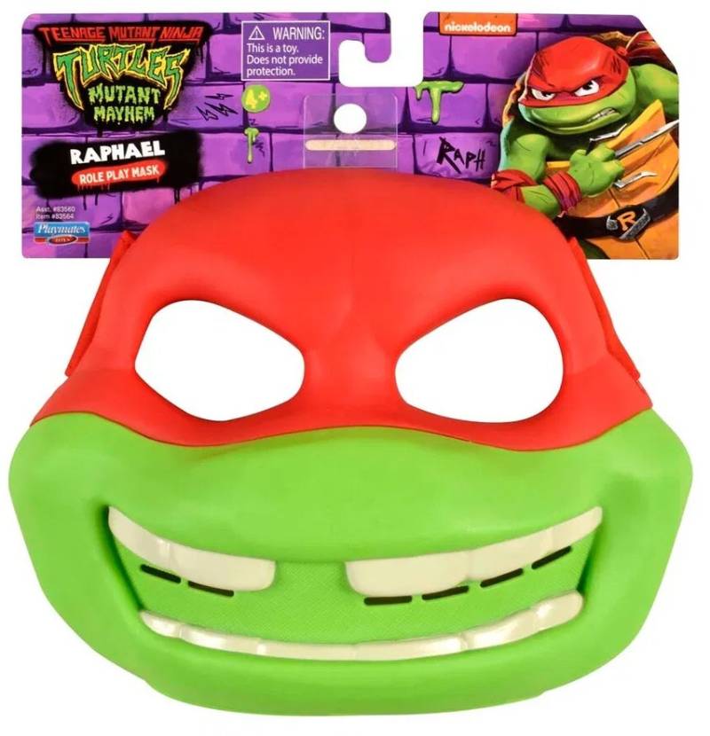 Turtles Maske Mutant Mayhem Raphael von Turtles