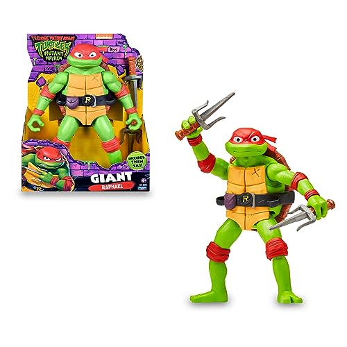 Giochi Preziosi TU8012 Ninja-Turtles, 30 cm, Gelenk, Raphael, Spielzeug für Kinder ab 4 Jahren, Giochi Preziosi von TORTUGAS NINJA