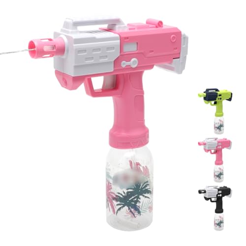 Tutamaz Elektrische Wasserpistole, Spritzpistole Wasser Erwachsene Kinder Wasseraufnahme Wasserpistole bis zu 11-13 Meter für Junge Mädchen zum Sommer Schwimmbad Pool Party Strand Draußen Rosa von Tutamaz