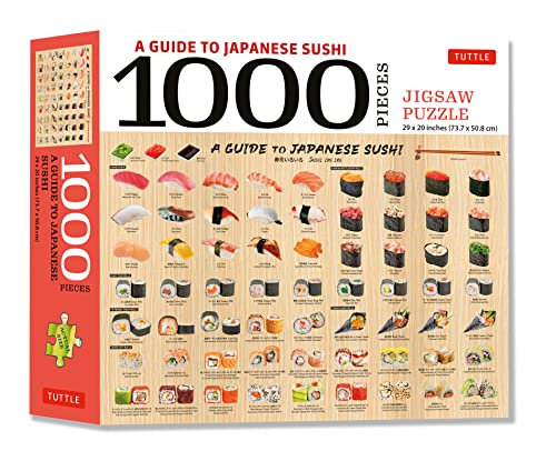 A Guide to Japanese Sushi - 1000 Piece Jigsaw Puzzle von Tuttle Publishing