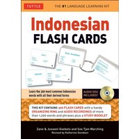 Indonesian Flash Cards von Tuttle Publishing