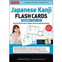 Japanese Kanji Flash Cards Kit Volume 1 von Tuttle Publishing