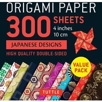 Origami Paper 300 Sheets Japanese Designs 4 (10 CM) von Tuttle Publishing