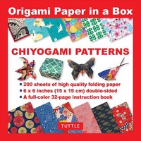 Origami Paper in a Box - Chiyogami Patterns von Tuttle Publishing