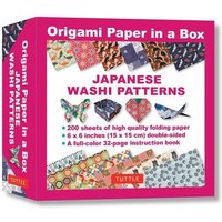 Origami Paper in a Box - Japanese Washi Patterns Origami Paper in a Box - Japanese Washi Patterns von Tuttle