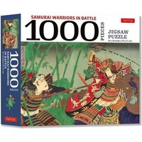 Samurai Warriors in Battle- 1000 Piece Jigsaw Puzzle von Tuttle Publishing