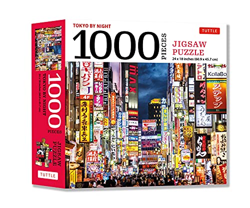 Tokyo by Night - 1000 Piece Jigsaw Puzzle von Tuttle Publishing