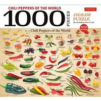 Chili Peppers of the World - 1000 Piece Jigsaw Puzzle Chili Peppers of the World - 1000 Piece Jigsaw Puzzle von Tuttle