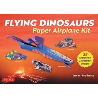 Flying Dinosaurs Paper Airplane Kit Flying Dinosaurs Paper Airplane Kit von Tuttle
