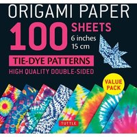 Origami Paper 100 Sheets Tie-Dye Patterns 6 (15 CM) von Tuttle