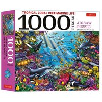 Tropical Coral Reef Marine Life - 1000 Piece Jigsaw Puzzle Tropical Coral Reef Marine Life - 1000 Piece Jigsaw Puzzle von Tuttle