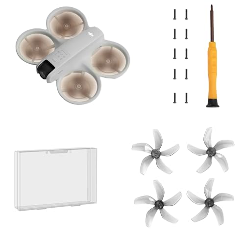 Bunte Propellerblätter, leise Leistung, Geräuschreduzierung, Ersatz von überkreuzenden Flugzeugflügeln, Drohnenzubehör für DJI NEO Bunte Propellerblätter, leise Leistung, Geräuschreduzierung, Ersatz von überkreuzenden Flugzeugflügeln, Drohnenzubehör für DJI NEO von Tuvzylory
