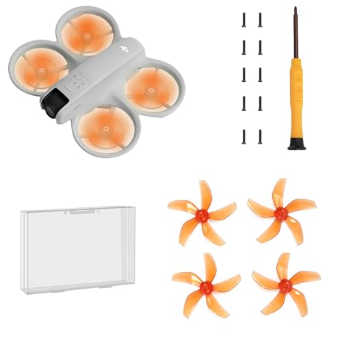 Bunte Propellerblätter, leise Leistung, Geräuschreduzierung, Ersatz von überkreuzenden Flugzeugflügeln, Drohnenzubehör für DJI NEO Bunte Propellerblätter, leise Leistung, Geräuschreduzierung, Ersatz von überkreuzenden Flugzeugflügeln, Drohnenzubehör für DJI NEO von Tuvzylory