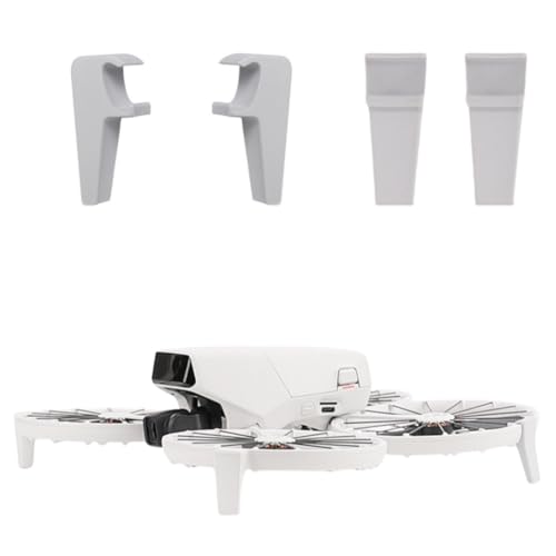 Leichter Heckfahrwerkständer für DJI Flip Drohne, nur 3,9 g, Booster Höhenverlängerung, Kardanschutzabdeckung, Halterung, Zubehör, faltbar und nicht entfernbar, inkl. 1 Paar Leichter Heckfahrwerkständer für DJI Flip Drohne, nur 3,9 g, Booster Höhenverlängerung, Kardanschutzabdeckung, Halterung, Zubehör, faltbar und nicht entfernbar, inkl. 1 Paar von Tuvzylory