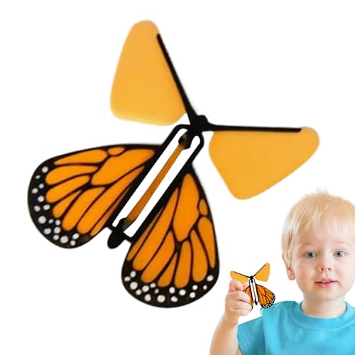 Tuxuseo Flatternder Schmetterling,Flugspielzeug | Gummibandbetriebenes Wissenschaftsexperiment Für Klassenzimmer Belohnung Erwachsene Kinder Geburtstagsfeier Hochzeit Tuxuseo Flatternder Schmetterling,Flugspielzeug | Gummibandbetriebenes Wissenschaftsexperiment Für Klassenzimmer Belohnung Erwachsene Kinder Geburtstagsfeier Hochzeit von Tuxuseo