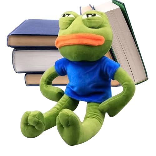 Tuxuseo Fro-sch Kuscheltier Plüsch | Plüschtier Stofftier | Soft Langbeinige PlüschPuppen | Beruhigen Dekoration Kissen Geschenk Für Mädchen Kinder Tuxuseo Fro-sch Kuscheltier Plüsch | Plüschtier Stofftier | Soft Langbeinige PlüschPuppen | Beruhigen Dekoration Kissen Geschenk Für Mädchen Kinder von Tuxuseo