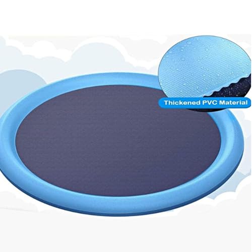 Tuxuseo Wasserspielmatte Für Kinder | rutschfest Sprinkler Wasserspielmatte Für Haustiere | Kinder Sommerliches Outdoor-Wasserspielzeug - Für Kinderaktivitäten, Einfach Zu Verwenden&Sauber Tuxuseo Wasserspielmatte Für Kinder | rutschfest Sprinkler Wasserspielmatte Für Haustiere | Kinder Sommerliches Outdoor-Wasserspielzeug - Für Kinderaktivitäten, Einfach Zu Verwenden&Sauber von Tuxuseo