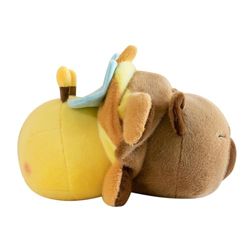 Tuxxjzm Capybara-Plüschtier, Wende-Plüschtier | Reversible Plüschtiere,-Wurfkissen-Plüschpuppen, realistische Tier-Plüsch-Wohndekoration für Sofa-Couch- Tuxxjzm Capybara-Plüschtier, Wende-Plüschtier | Reversible Plüschtiere,-Wurfkissen-Plüschpuppen, realistische Tier-Plüsch-Wohndekoration für Sofa-Couch- von Tuxxjzm