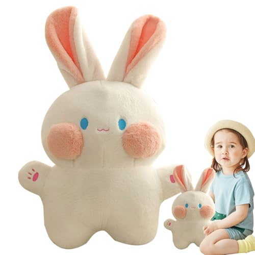 Tuxxjzm Cartoon Bunny Plush - Mehrzweck- Plüsch für Kinder - Entzückende Tischdekoration, dekorative Stofftiere für Schlafzimmer, Wohnzimmer, Arbeit, Sofa Tuxxjzm Cartoon Bunny Plush - Mehrzweck- Plüsch für Kinder - Entzückende Tischdekoration, dekorative Stofftiere für Schlafzimmer, Wohnzimmer, Arbeit, Sofa von Tuxxjzm
