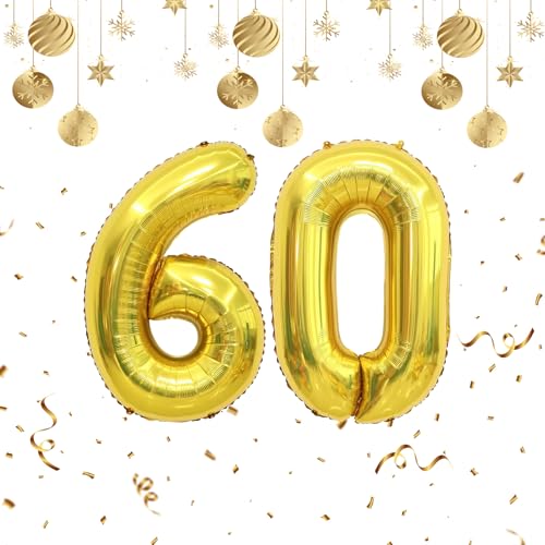 40 Zoll Luftballon Zum 60. Geburtstag - Zahlen Luftballons Für Frau Und Mann - Ballon Deko 40 Zoll Luftballon Zum 60. Geburtstag - Zahlen Luftballons Für Frau Und Mann - Ballon Deko von Twidels