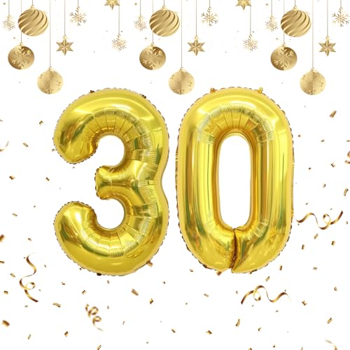 30. Geburtstag Luftballons - Zahlen Luftballon 30 - Deko Zum Geburtstag - Ballon Für Frau 30. Geburtstag Luftballons - Zahlen Luftballon 30 - Deko Zum Geburtstag - Ballon Für Frau von Twidels