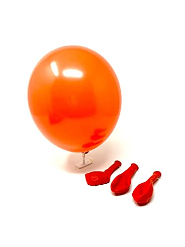 Twist4 Luftballons - Made in EU - Premiumqualität - 100% Naturlatex - Dekorationen für Geburtstage, Babyparties, Hochzeiten und Taufen (coral, 50 Stück) von Twist4