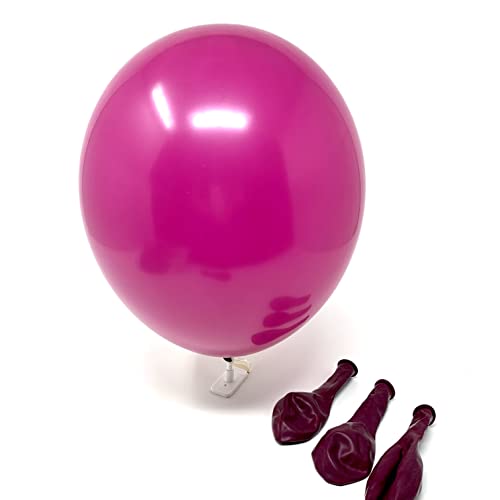 Twist4 Luftballons - Made in EU - Premiumqualität - 100% Naturlatex - Dekorationen für Geburtstage, Babyparties, Hochzeiten und Taufen (grape violet, 25 Stück) von Twist4