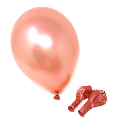 Twist4 Luftballons - Made in EU - Premiumqualität - 100% Naturlatex - Dekorationen für Geburtstage, Babyparties, Hochzeiten und Taufen (rose gold, 25 Stück) von Twist4