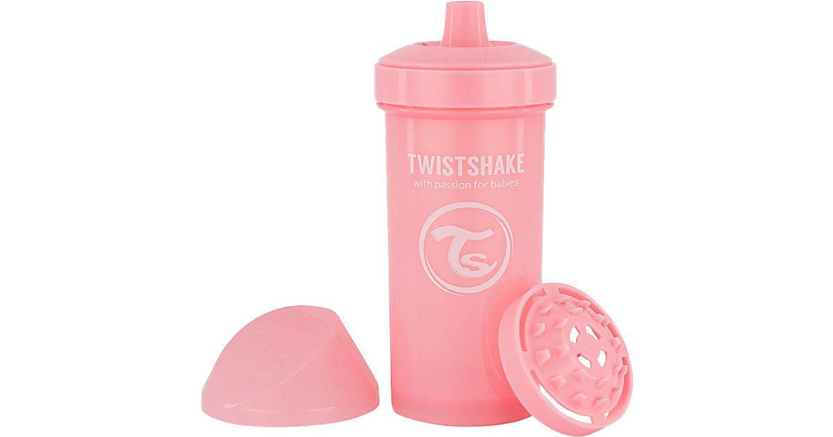 Schnabeltasse, 360ml, pink von Twistshake