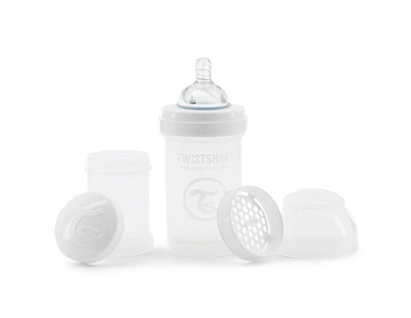 Twistshake Babyflasche Anti-Kolik 180ml, Weiß von Twistshake