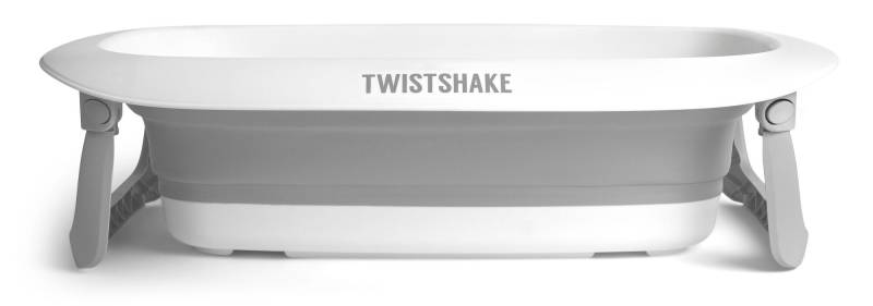 Twistshake Badewanne, Grau von Twistshake