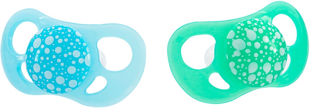 Twistshake Schnuller 6+ M 2er-Pack, Blau/Grün Twistshake Schnuller 6+ M 2er-Pack, Blau/Grün von Twistshake