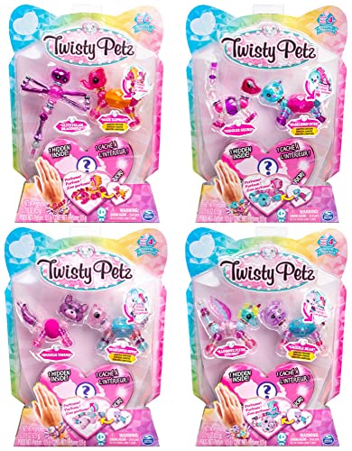Twisty Petz 6044203 Verwandlungsarmbänder für Kinder 3er Set, unterschiedliche Produktvarianten von Twisty Petz