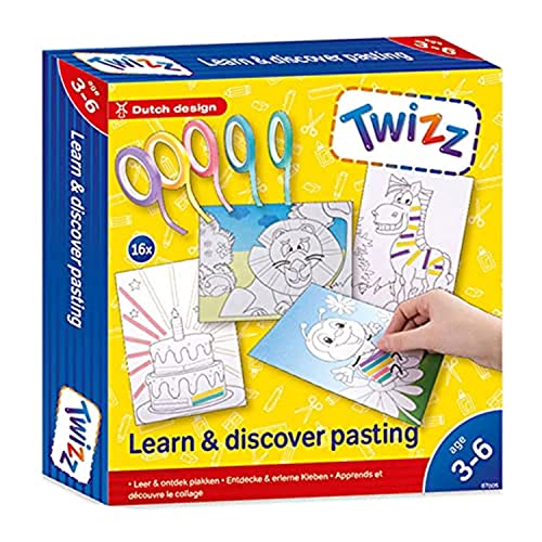 Twizz 67005 Entdecke & erlerne Kleben, Mehrfarbig von Twizz